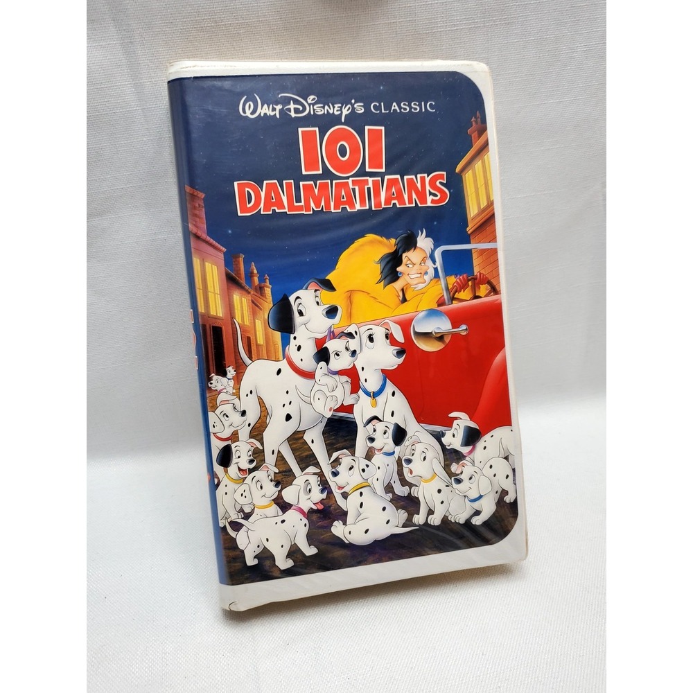 Disney's ☆ 101 Dalmatians VHS Movie ☆ Clamshell Case ☆ 1996